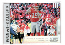 2019 Score Signal-Callers Patrick Mahomes II #SC-18 Holo Kansas City Chi... - $51.21 MXN