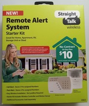 Straight Talk Wireless Remote Alert Alarm System Starter Kit Home Storag... - $8.51