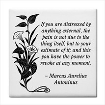 If You Are Distressed Stress Anxiety Quote Wall Art Ceramic Tile  - £11.97 GBP