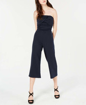 Material Girl Juniors Strapless Jumpsuit Color Total Eclipse Size M - £34.10 GBP