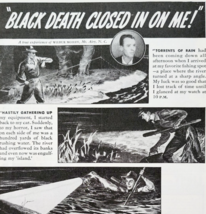 1941 Eveready Flashlight Battery Advertisement Black Death True Story DWF23 - $24.99
