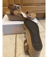 BIRKENSTOCK LADIES SIZE 10 NARROW PAPILLO COGNAC SOLEY RING BUCKLE - $2,008.35 MXN