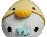 16&quot; San-x Mamegoma Seal Duck Costume Plush Kids Toy Stuffed Animal Japan... - £24.31 GBP