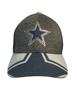 New Era Dallas Cowboys Hat Cap NFL Football Gray Silver Star Fitted Yout... - $282.16 MXN