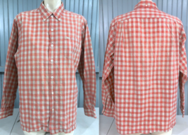 Ralph Lauren Sportsman Light Large Plaid 100% Cotton Mens Button Shirt 2... - $13.29