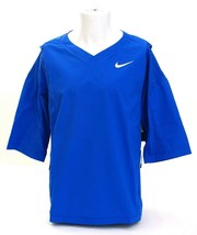 Nike Blue 3/4 Sleeve Hot Baseball Jacket Men&#39;s NWT - £67.73 GBP
