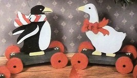 Pop n Paint Animals on Wheels Kit Pre Stamped Cut Wood 4 Inch Christmas ... - $367.88 MXN