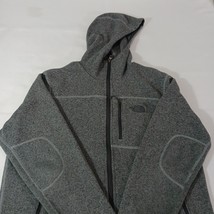 The North Face Women’s Gray Hoodie Sweatshirt Full Zip Pockets Size Large image 12