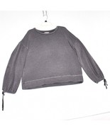 American Eagle Outfitter Women’s Blouson Tie-sleeve Sweatshirt Grey Size XL - $285.34 MXN