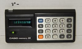 Vintage Casio Memory-8R Arithmetic Pocket Calculator - $49.45