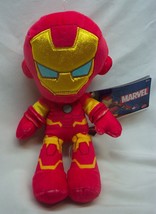 Big Headed Soft Iron Man Marvel Comics Mattel Avengers 9&quot; Plush Stuffed Toy New - £12.84 GBP