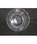 Vintage Clear Glass Bowl Indonesia Grape Pattern 8.5 x 3 in. Candy or Nu... - £20.90 GBP
