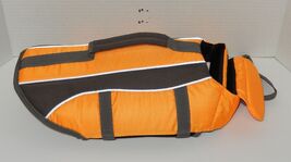 Orange Dog Life Jacket Size 14" x 9" - $14.80