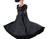 Women&#39;s Victorian Titanic Dress Large Black - £274.26 GBP+
