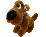 Brown Plush Puppies with Blue Collars 6.5 inches high EUC - $4.95
