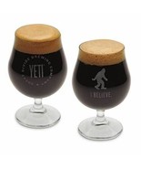 Great Divide Brewery Signature &quot;I Believe&quot; Yeti Chalice Glass - £17.17 GBP