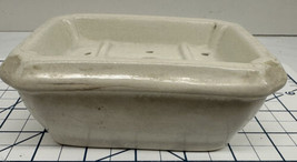 VTG The C.C.T.P.C.O Semi Granite Soap Dish Bone Color - £39.38 GBP