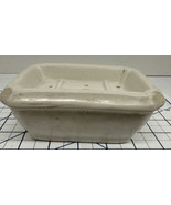 VTG The C.C.T.P.C.O Semi Granite Soap Dish Bone Color - £39.38 GBP