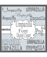 Umpazilla Font Digital  - £1.38 GBP