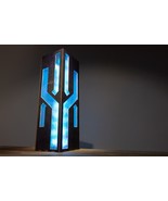 Cyberpunk Futuristic Night Lamp | Neon Inclined Lines | Sci-Fi RGB LED Lamp - $43.80