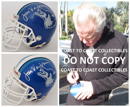 Jon Voight Signed Varsity Blues Texas Coyotes Mini Helmet Proof COA Bud Kilmer - £217.99 GBP