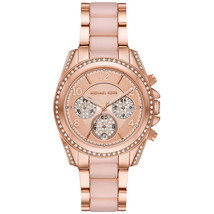 Michael Kors Women&#39;s Blair Rose Gold Dial Watch - MK6763 - £125.87 GBP