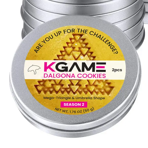 Squid Game 2 Dalgona Candy The Nightmare Triangle 1 Pack - $9.99