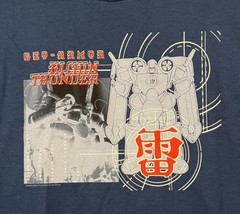 Geo-Armor Kishin Corps Thunder T-Shirt Vintage Anime Mecha Raijin Size L... - £37.75 GBP