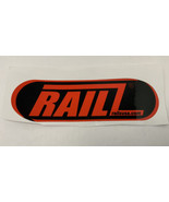 NOS Vintage Railz Scooter Logo 4” Sticker Snow Rider Red Decal New Fast ... - €8,58 EUR