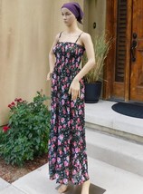 Floral Maxi Dress/Cover-Up w/removable spaghetti straps by Pour Moi, M, multi - £19.07 GBP