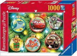 New RAVENSBURGER Disney Pixar Christmas JIGSAW PUZZLE 1000 Pieces Ages 1... - $53.45