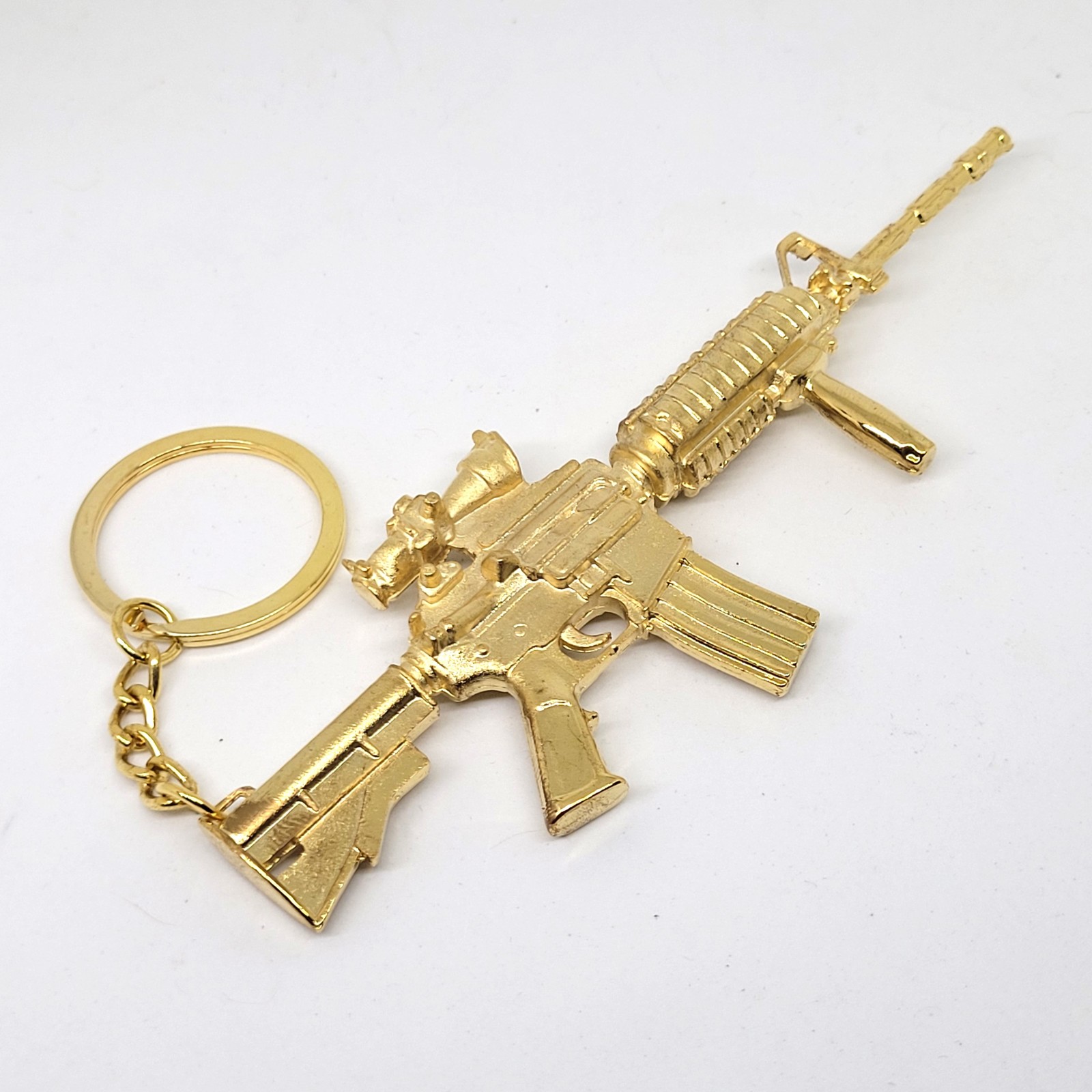 BIOHAZARD 3 Assault Rifle Keychain GOLD - Hong Kong Comic Capcom ...