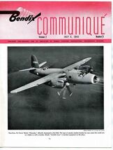 Bendix Communique 1943 Martin Marauder B-26 &amp; Pioneer Autosyn System. - $27.72