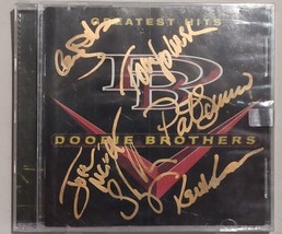 Autographed Signed by ALL 6 DOOBIE BROTHERS &quot;Greatest Hits&quot; CD w/COA - £309.57 GBP