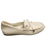 Dream Pairs Bow Moccasins Loafer Shoes Womens Size 8.5 White Round Toe S... - $32.40