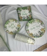 Safari Jungle Baby Shower Plates Set Decorations Boy Birthday Party Supp... - $16.60