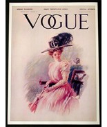 VOGUE Magazine Poster Vintage Print April 16th 1908 Titled &quot;Spring Fashi... - €17,28 EUR