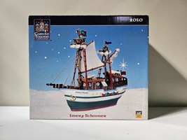 Lemax Carole Towne Collection Emery Schooner Boat Ship Village Lighted - £39.41 GBP