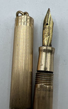 Wahl Ringtop Gold Filled Lever Fill Fountain Pen w/ Wahl #0 14K Nib - £50.84 GBP