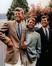 President John F. Kennedy &amp; His Brothers Smiling 11X14 Photo - $15.99