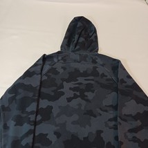 ALL IN MOTION Men's Cotton Blend Blue Camoflauge Hooded Pullover Sweatshirt Sz S image 12