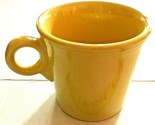 Yellow Homer Laughlin China Co. Fiesta Coffee Cup Mug 3.5” Tall USA SKU ... - £5.40 GBP