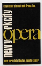 New York City Opera Program The Young Lord 1973 Rudolf Bing Betty Allen Premiere - £29.75 GBP