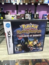 Pokemon Mystery Dungeon Explorers of Darkness - Nintendo DS CIB Complete! - £28.77 GBP