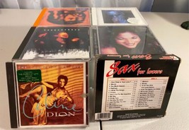 Lot Of Six Music CD&#39;s From Various Artists Celine Dion Luther Vandross &amp; More - £8.72 GBP