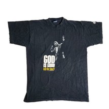 Vintage Fruit of the Loom Ron Kenoly God is Good Double Sided Size Medium - £23.26 GBP