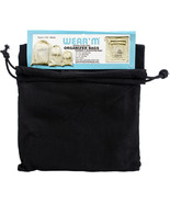 Organizer Bag W/Drawstring 3/Pkg-Black - $11.77