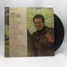 Andy Williams Born Free LP Record Album Vinyl - £6.97 GBP