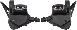 microSHIFT TS38 Thumb-Tap Shifter Set - 7 Speed Triple Optical - $31.99