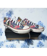Converse All Star Sneakers Multi Color Tie Dye Canvas Low Top Mens 5 / W... - $37.76 CAD